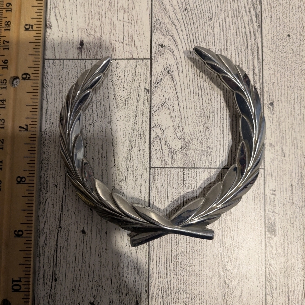 Cadillac Silver Laurel Wreath Emblem